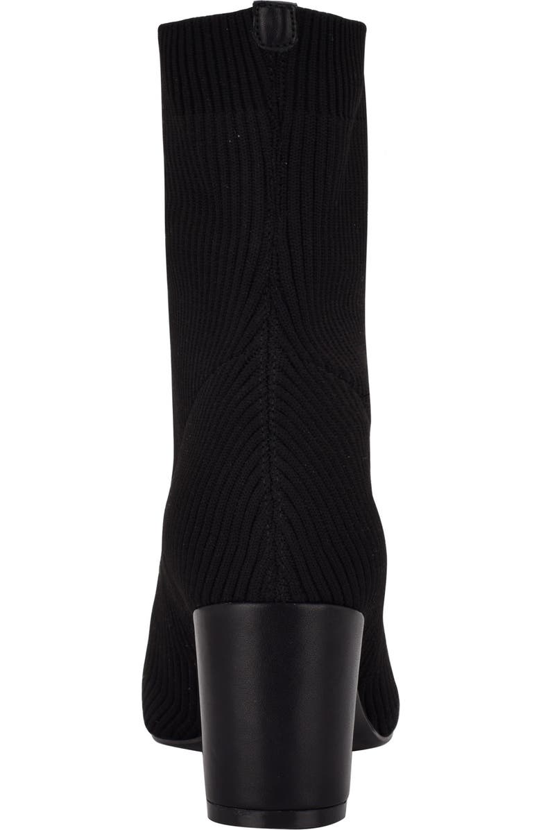 Calvin Klein Finhy Knit Pointed Toe Boot, Alternate, color,