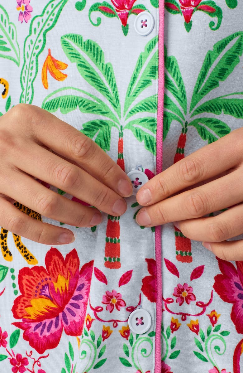 Room Service Pjs Print Crop Pajamas, Alternate, color,