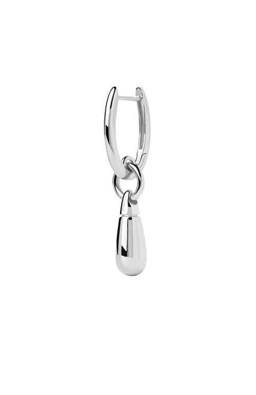 Pdpaola Jupiter Single Hoop In Silver