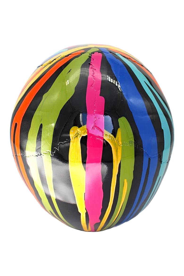 10.5-Inch Grafitti Art Skull Statue, Alternate, color, GRAFFITI/MULTI-COLOR