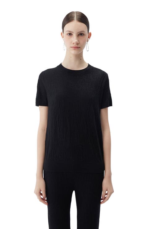 Silk Cashmere T-Shirt