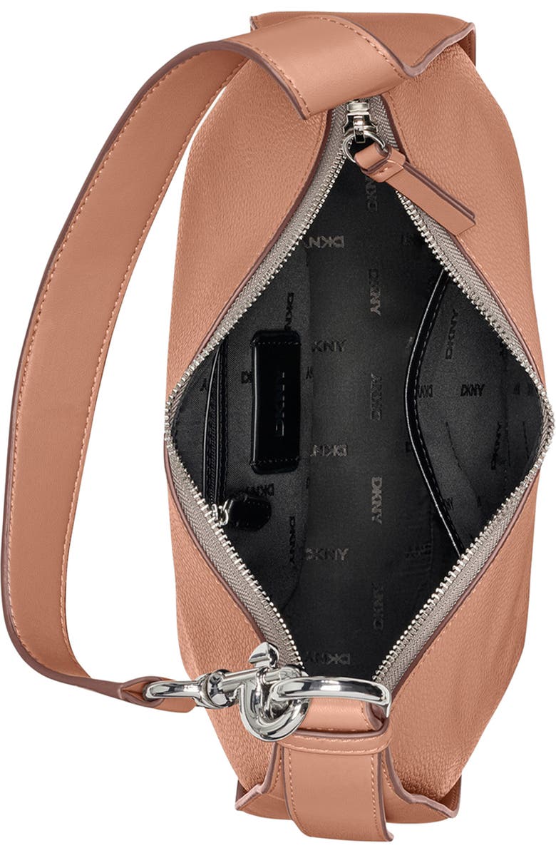 DKNY Thyme Hobo Bag, Alternate, color, Hot Cocoa