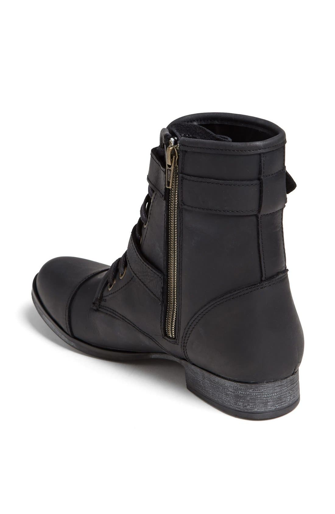 DV by Dolce Vita 'Sandie' Boot (Nordstrom Exclusive), Alternate, color, BLACK LEATHER