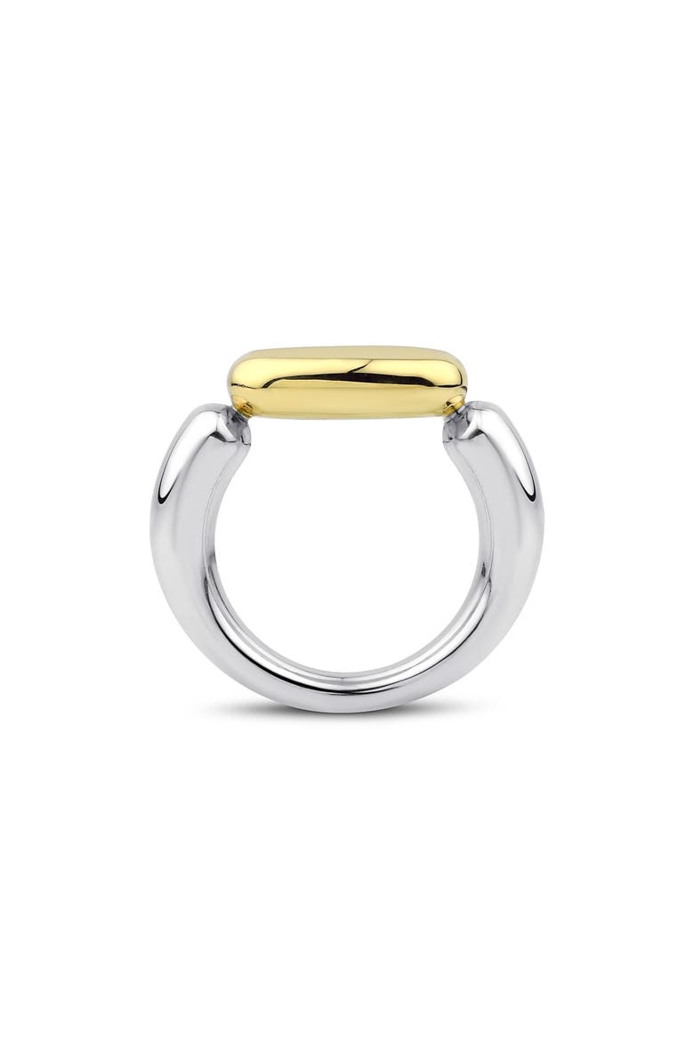 Kloto Stone Two-Tone Ring, Alternate, color, Silver/Gold