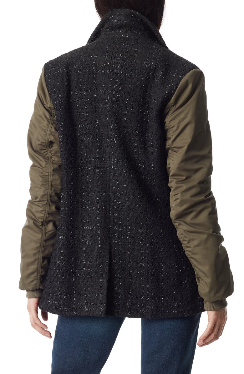 Circus NY by Sam Edelman Bomber Sleeve Blazer, Alternate, color, Anthracite