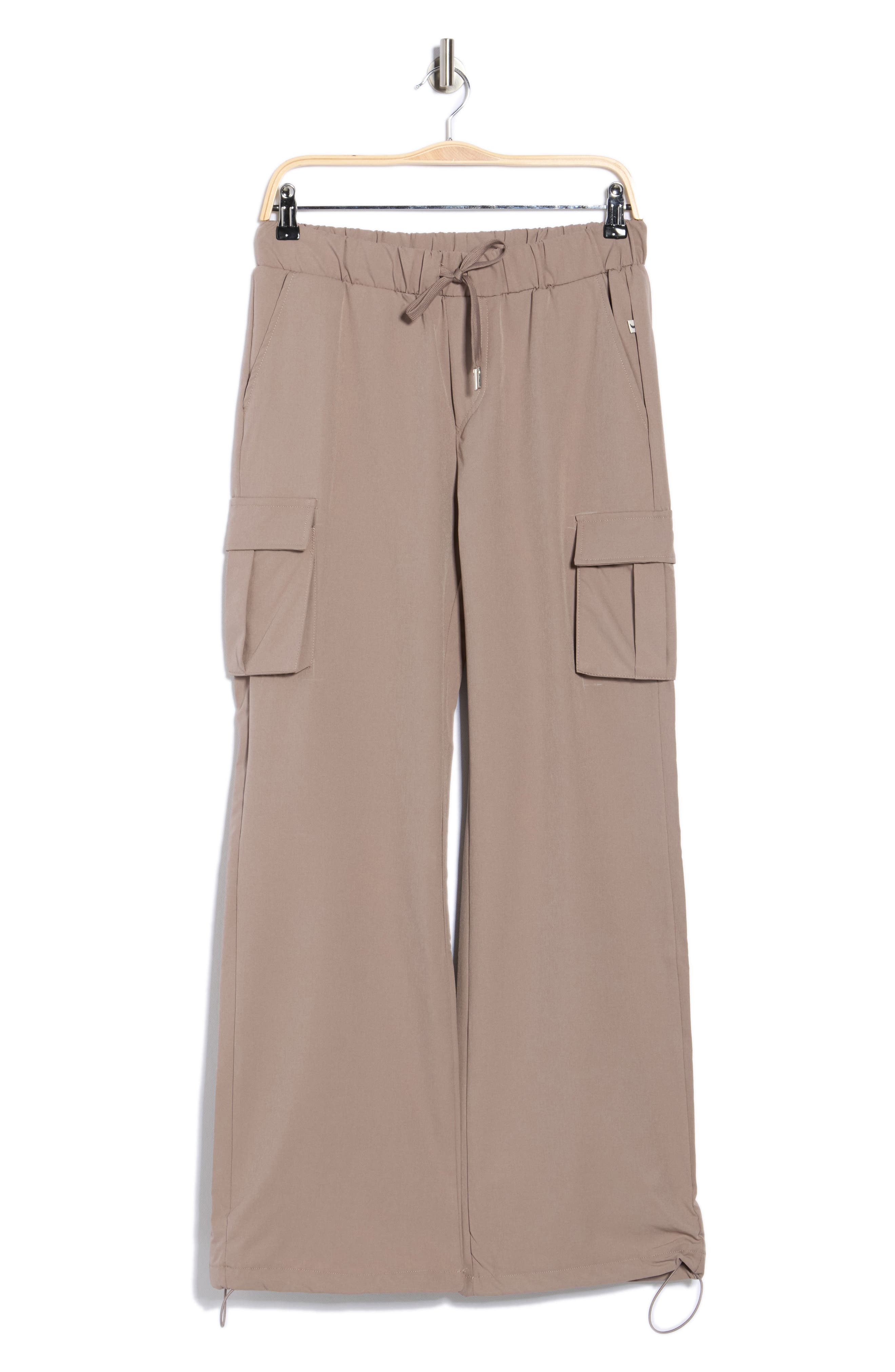 Fleece Lined Woven Cargo Pants