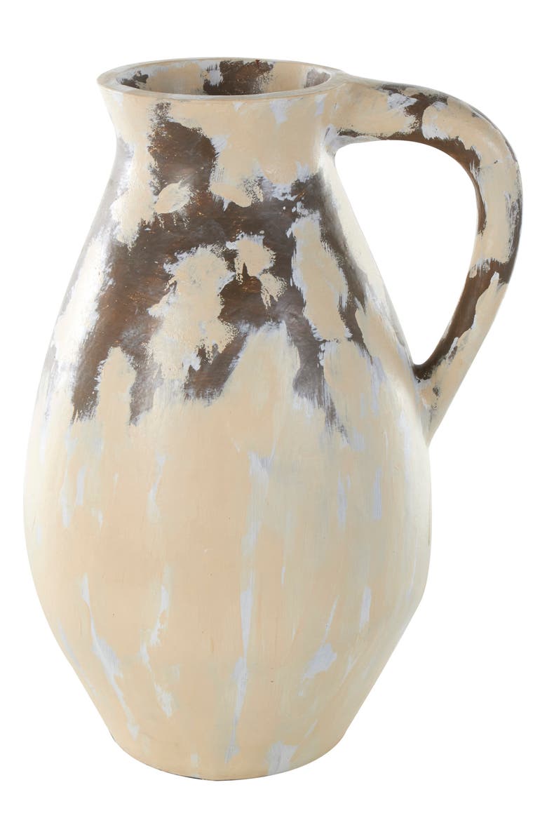SONOMA SAGE HOME Cream Ceramic Vase, Alternate, color, Cream