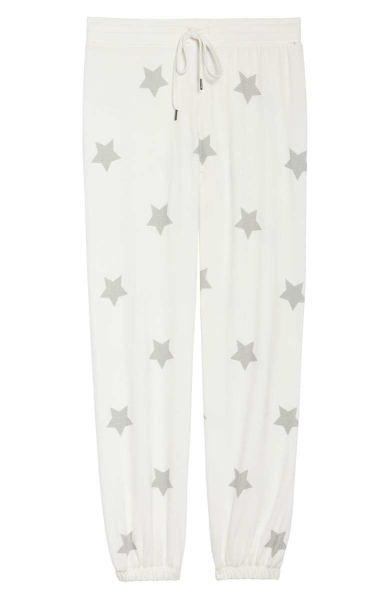 PJ Salvage Metallic Star Lounge Jogger Pants, Alternate, color, 
