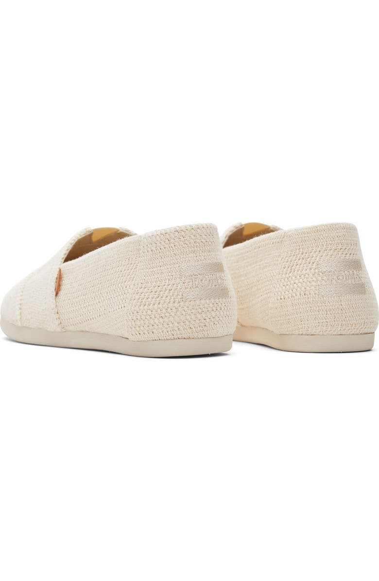 TOMS Alpargata Slip-On, Alternate, color, Natural