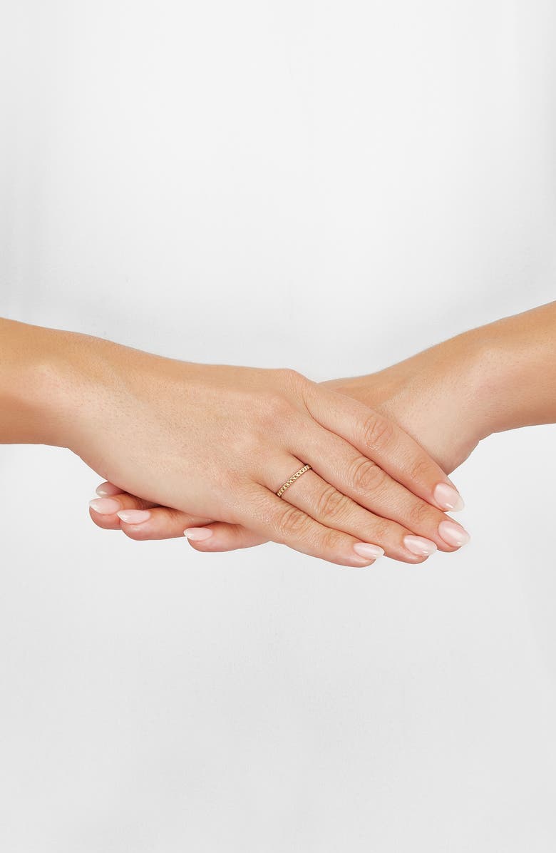 Frankie & Zoe Curb Link Band Ring, Alternate, color, Yellow Gold