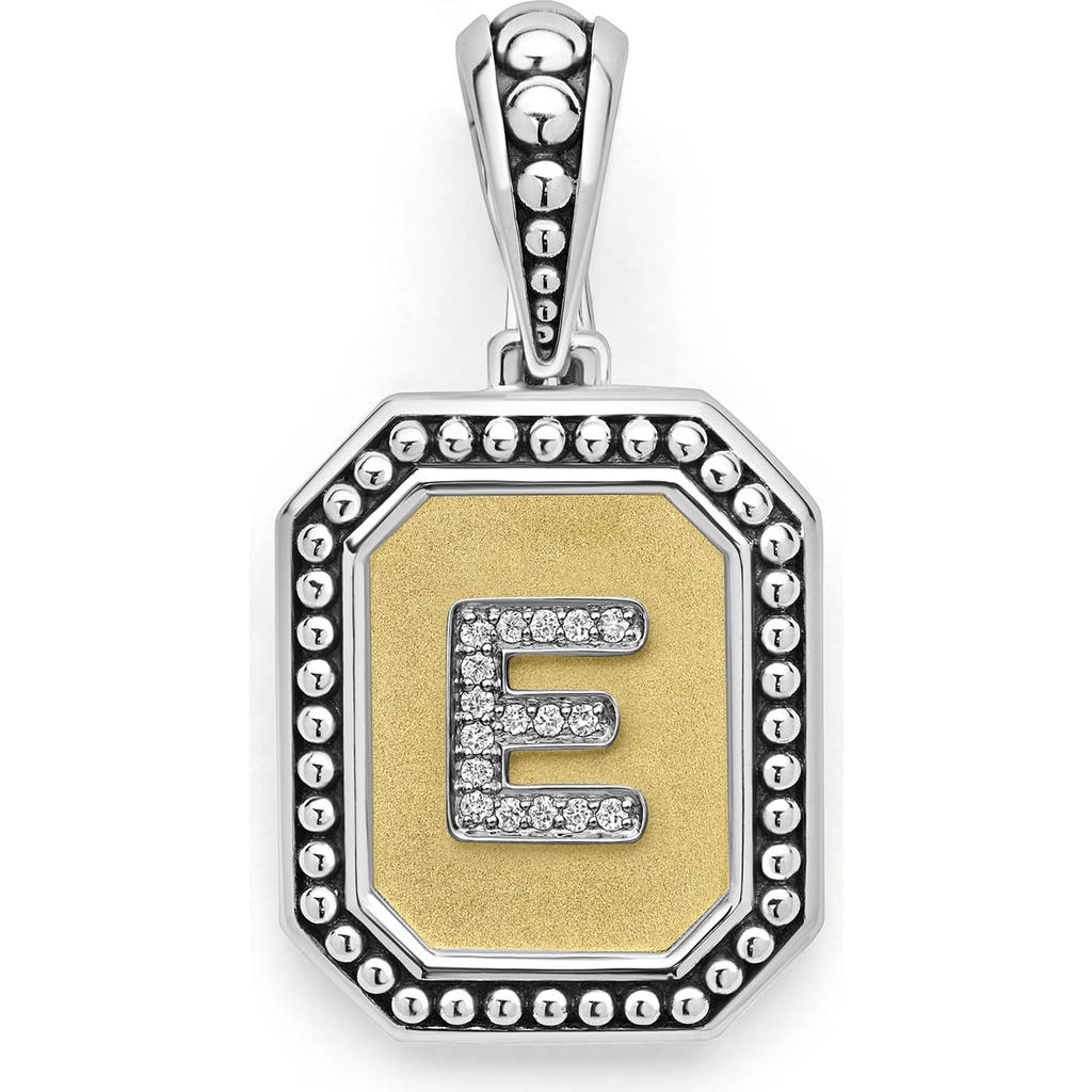 Lagos Signature Caviar Initial Enhancer In Two-tone E