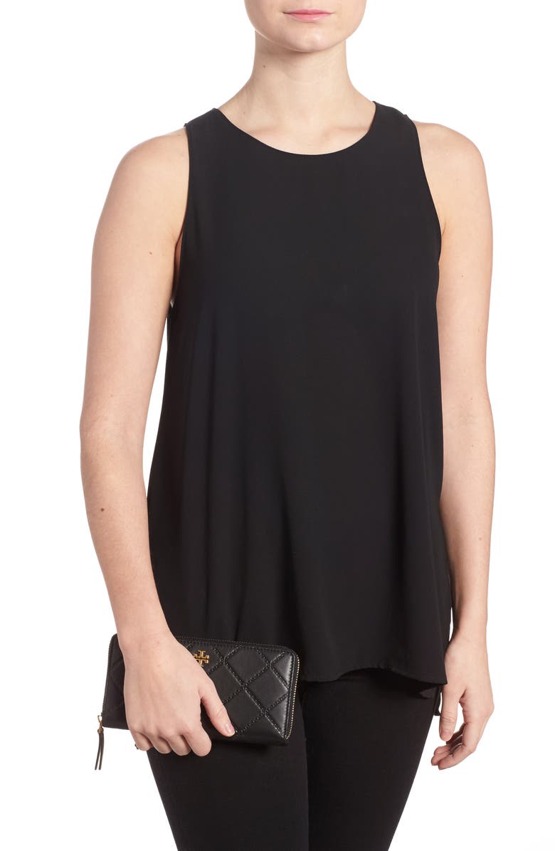 Tory Burch Georgia Zip Continental Wallet, Alternate, color, 