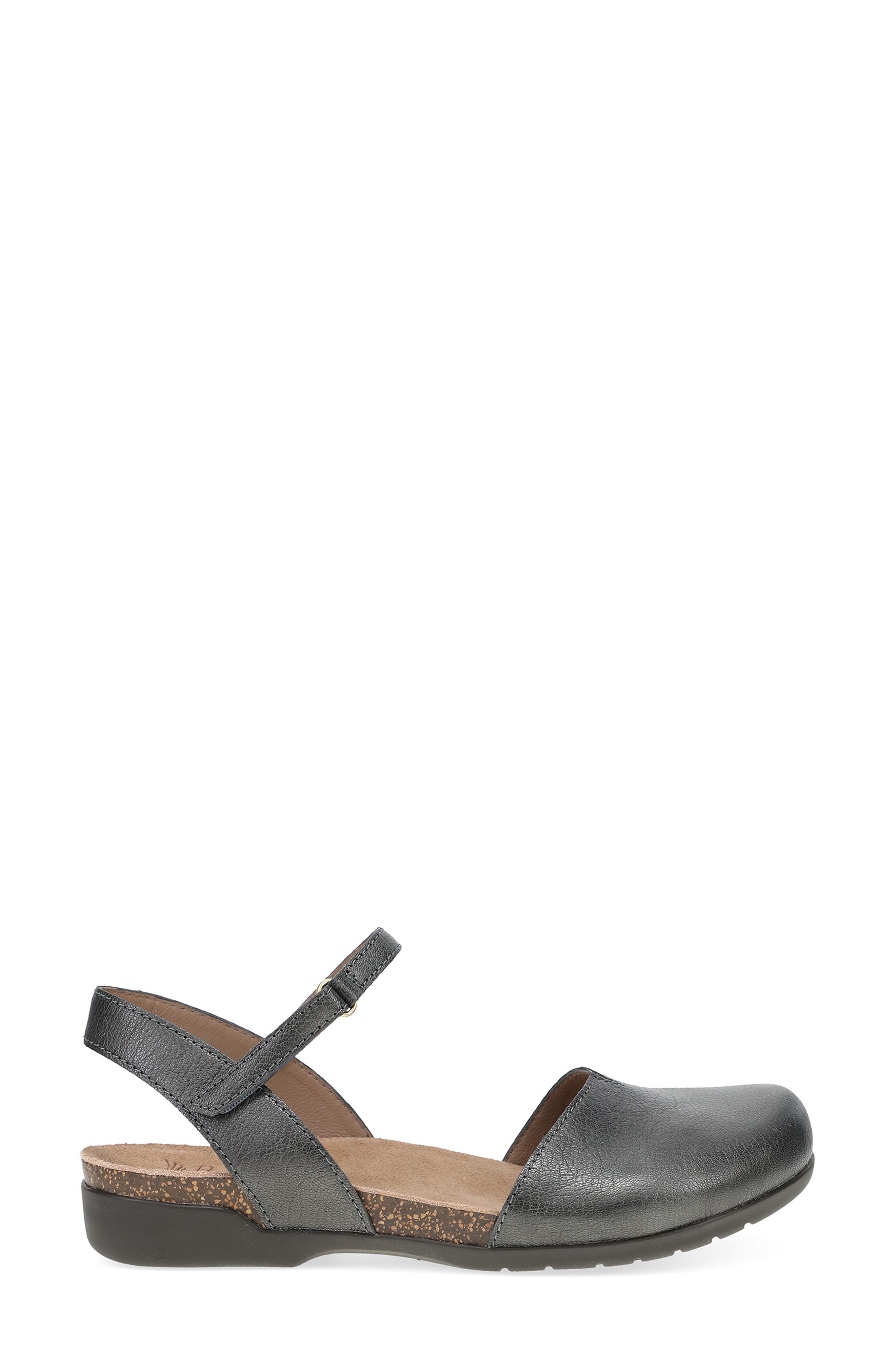 Dansko Rowan Flat, Alternate, color, Graphite