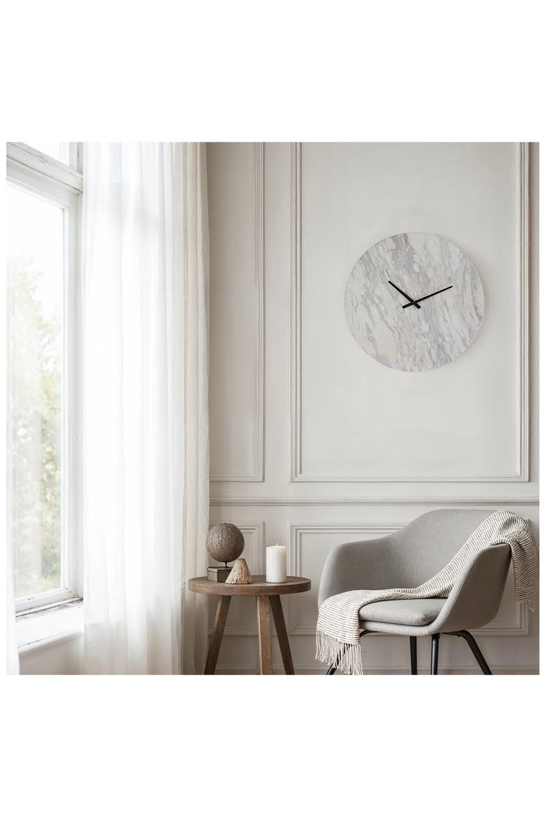 Dayton Marble Wall Clock, Alternate, color, NO COLOR