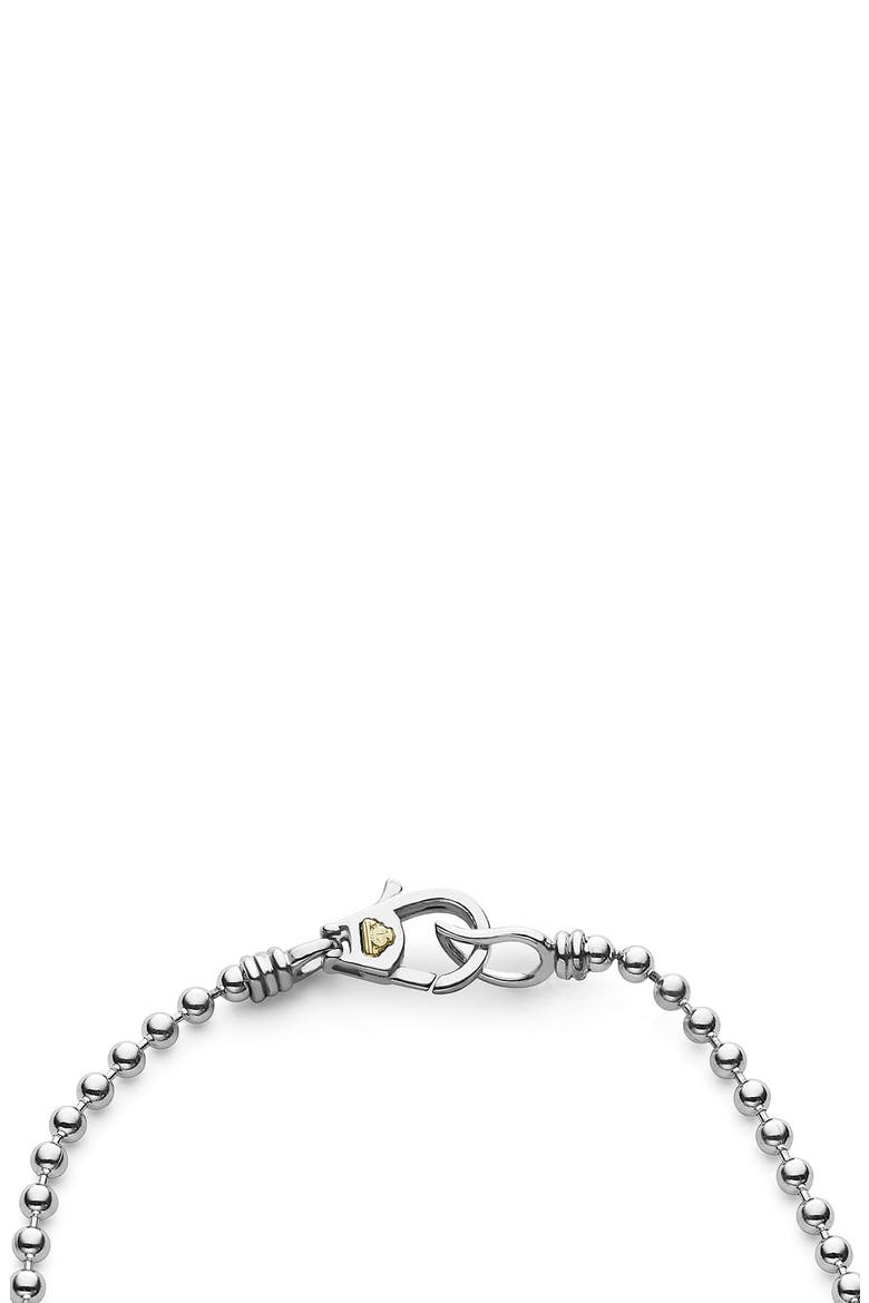 Caviar Icon Bracelet, Alternate, color, SILVER