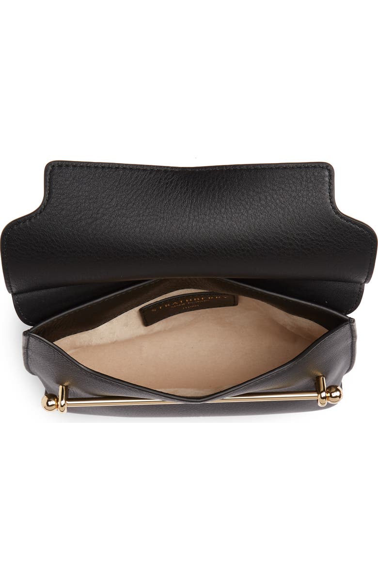 Strathberry Mini Stylist Calfskin Leather Convertible Clutch, Alternate, color,