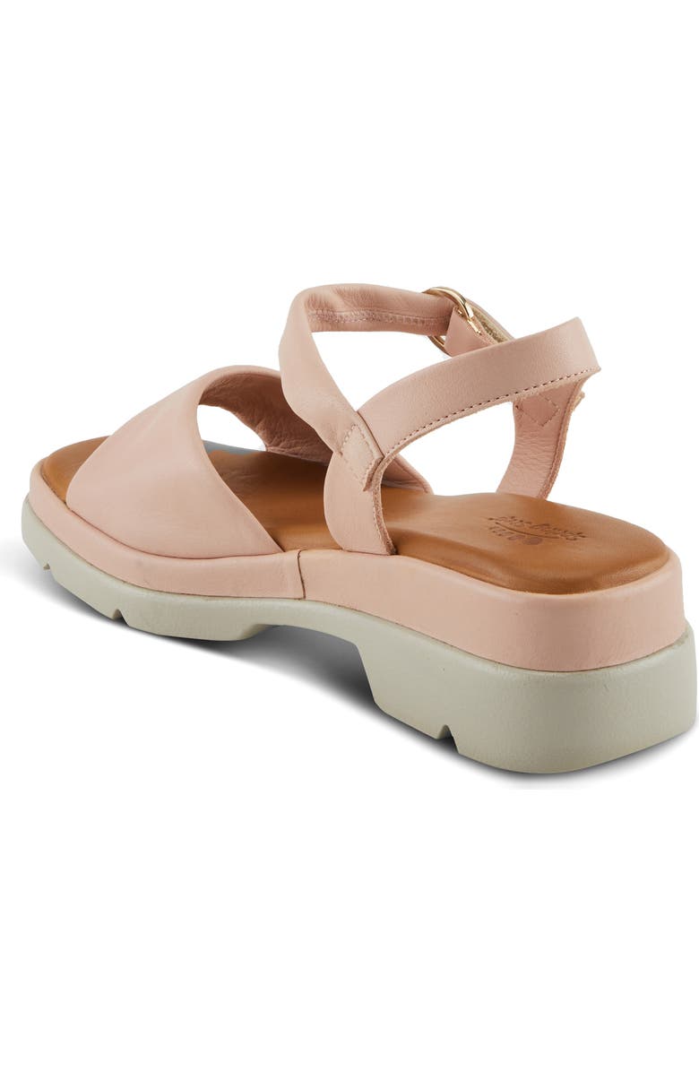 Spring Step Huntington Ankle Strap Platform Sandal, Alternate, color, Blush