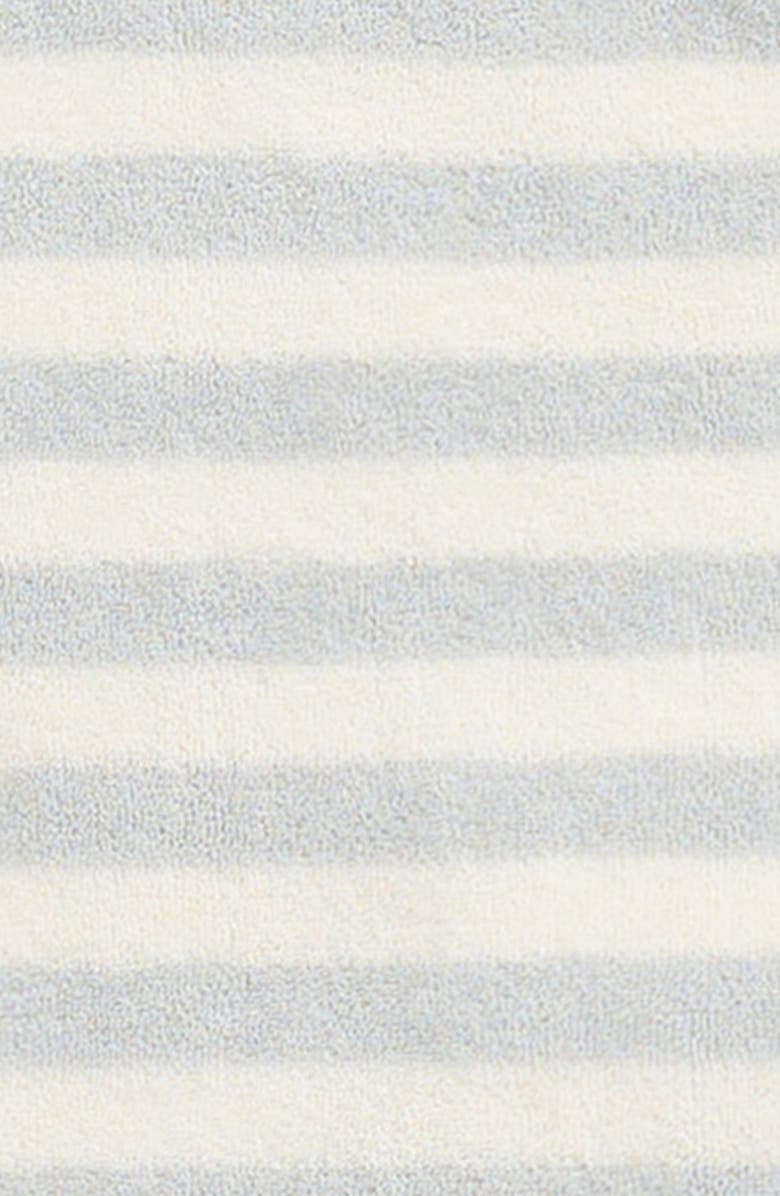 QUINCY MAE Kids' Stripe Terry Cloth Tank & Shorts Set, Alternate, color, Sky