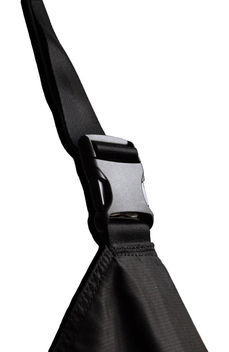 Baboon to the Moon Triangle Tote 18L, Alternate, color, Black