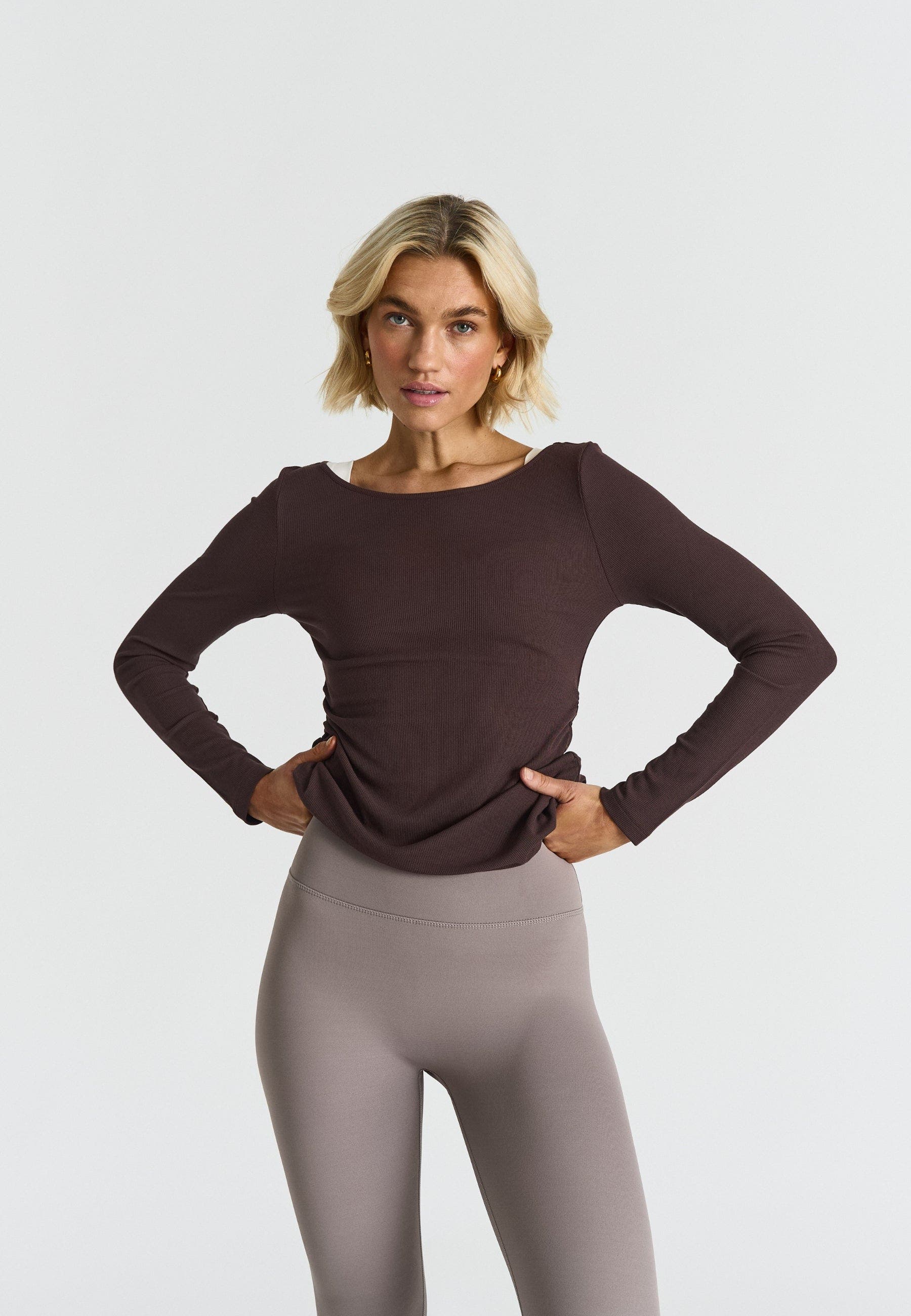 Sisterly Tribe Ribbed Long Sleeve Top (Women) | Nordstrom