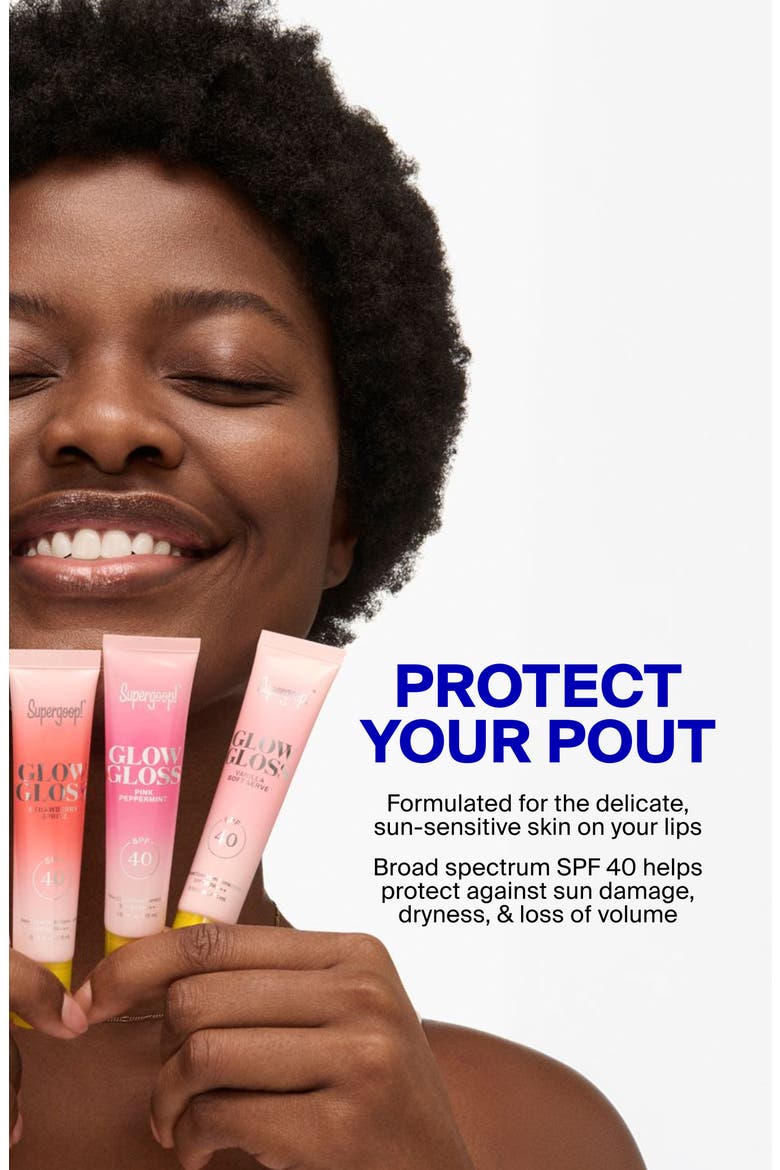 Glow Trip Lip Balm SPF 40 Trio $66 Value, Alternate, color, NO COLOR