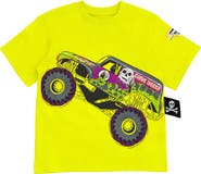 Monster Jam Boys' 3D Novelty Short Sleeve T-Shirt