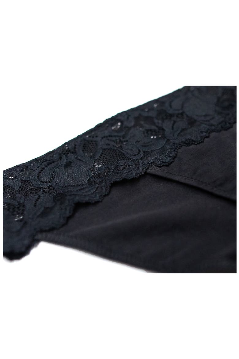 Astrid Low Cut Panties, Alternate, color, BLACK