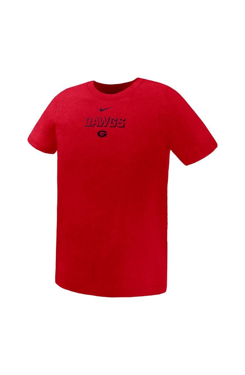 Nike Preschool Nike Red Georgia Bulldogs Legend Performance T-Shirt, Alternate, color, Red