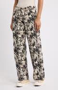 YMI Britney Camo Low Rise Wide Leg Jeans