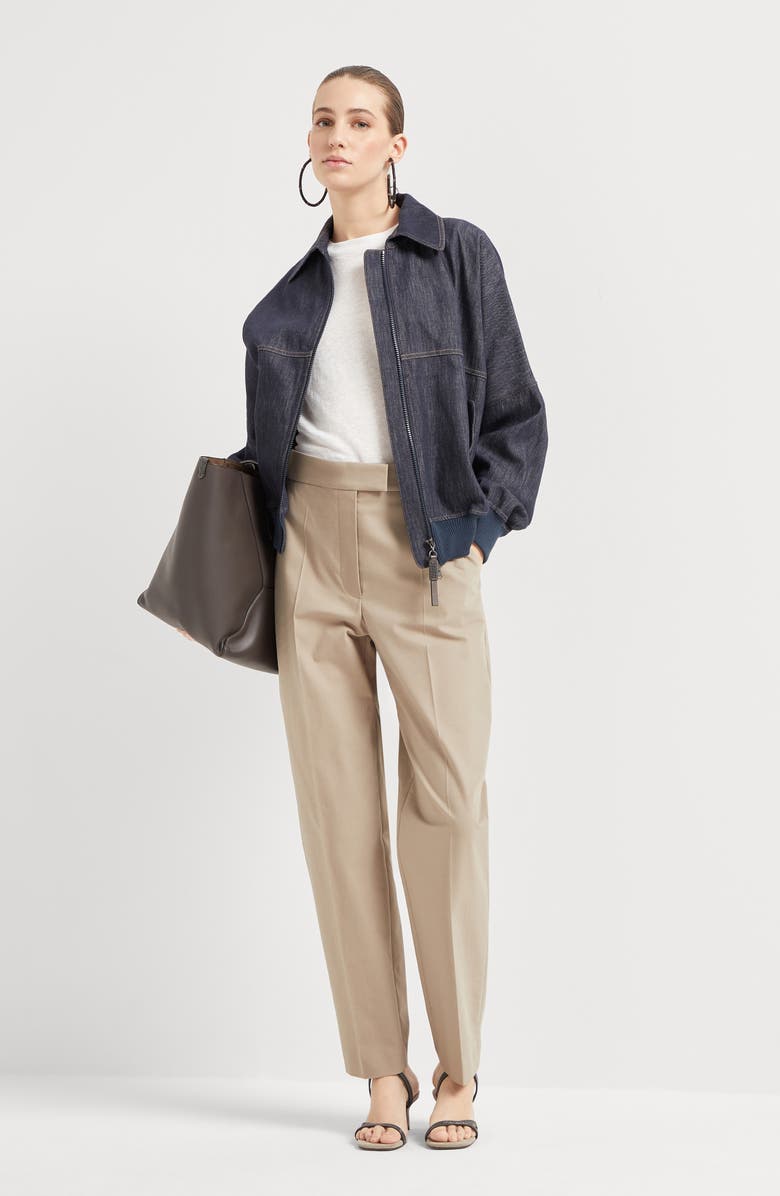 Brunello Cucinelli Cigarette trousers, Alternate, color,