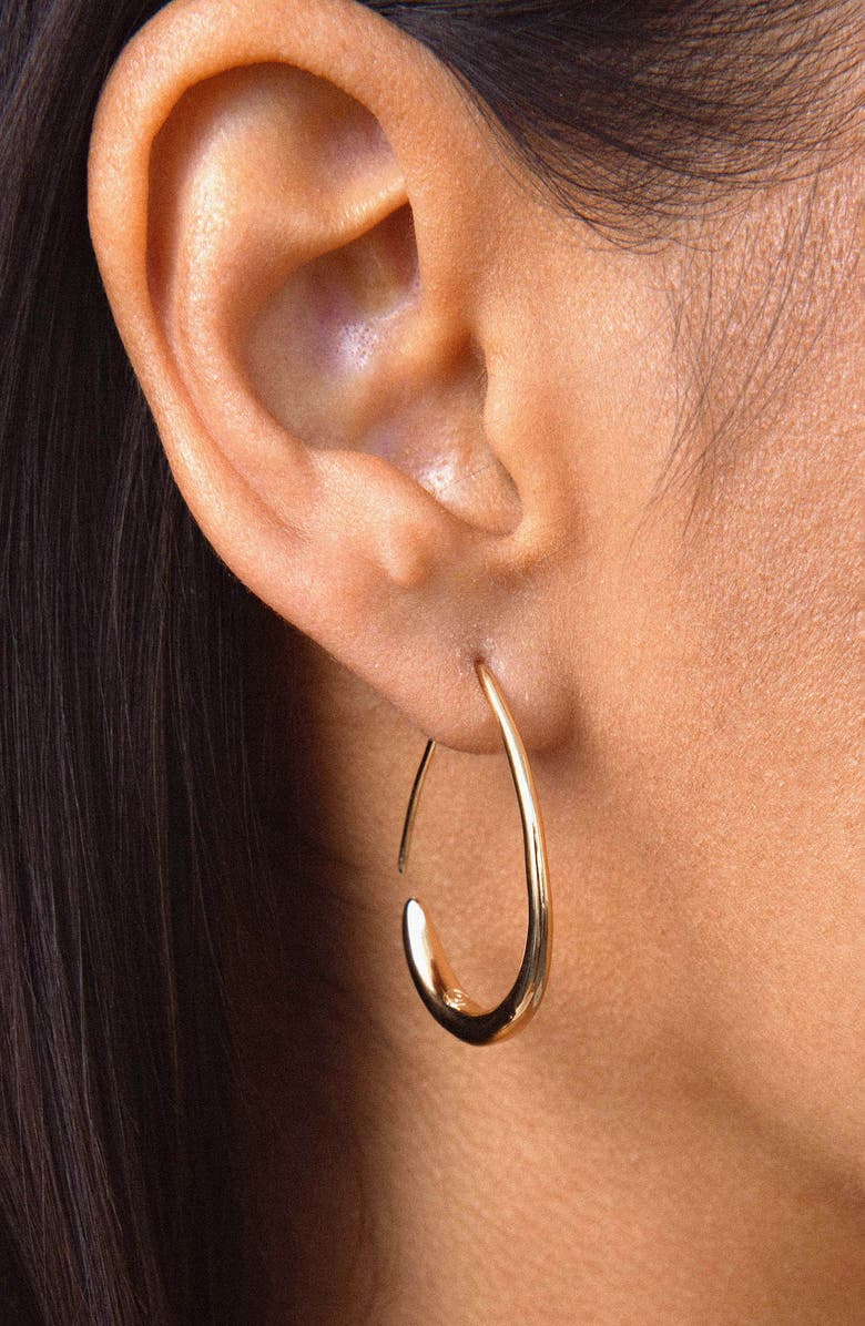 Ettika Simple Threader Hoop Earrings, Alternate, color,