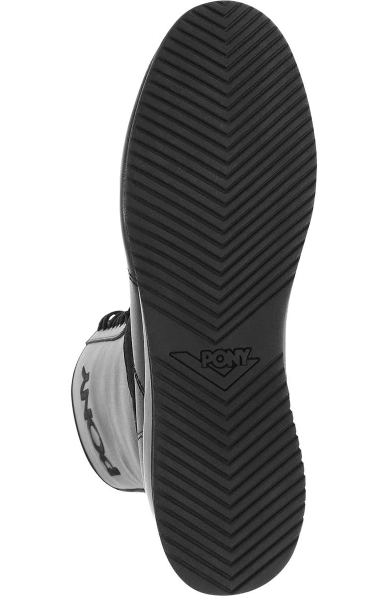PONY KO-80 High Classic Sneakers, Alternate, color, Black