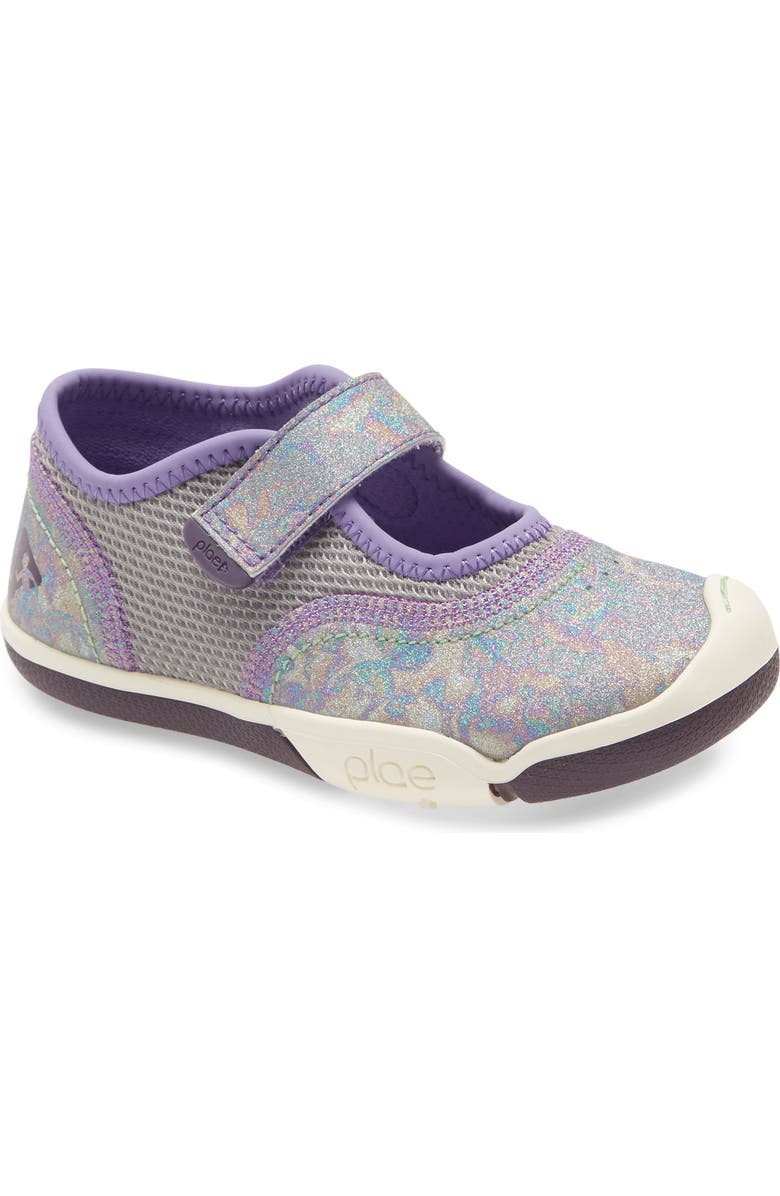 PLAE Emme Sparkle Mary Jane Sneaker, Main, color,
