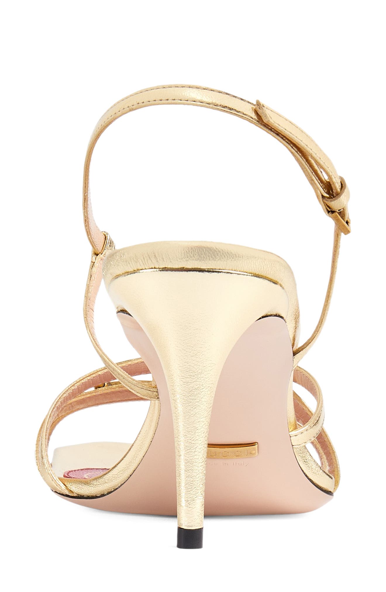 Gucci Victoria Strappy Horsebit Sandal, Alternate, color, 