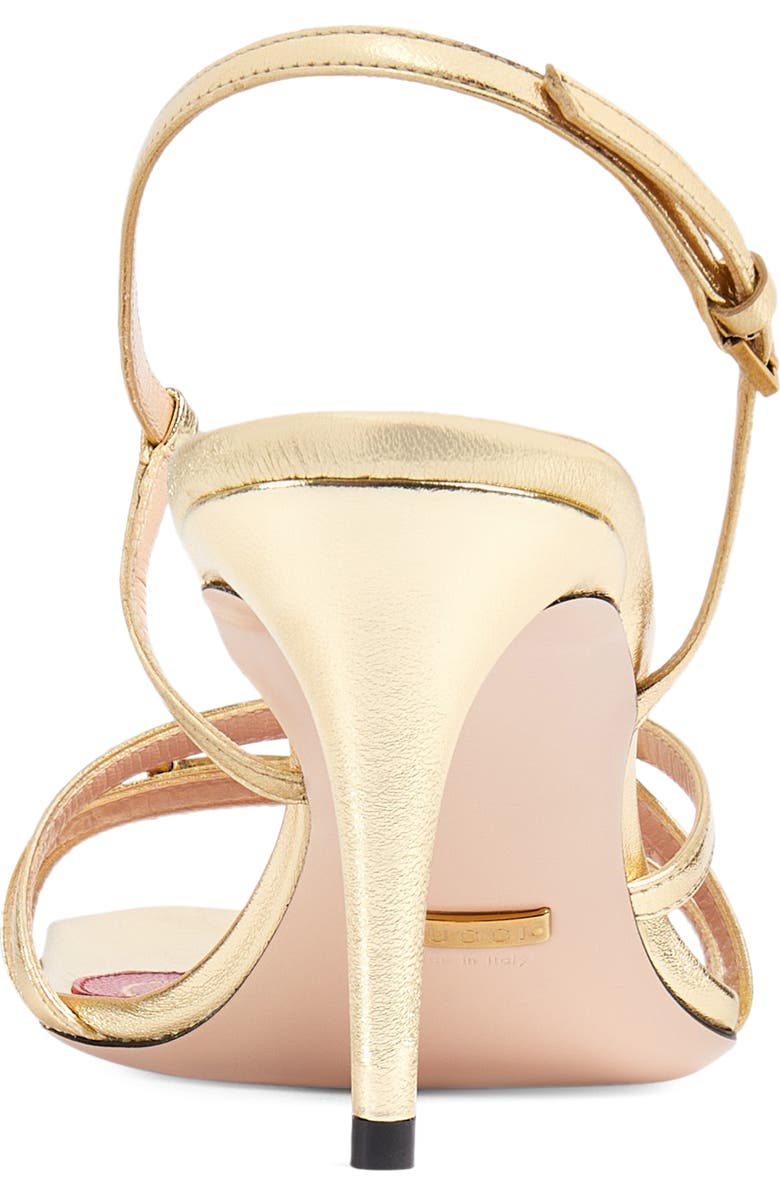 Gucci Victoria Strappy Horsebit Sandal, Alternate, color,