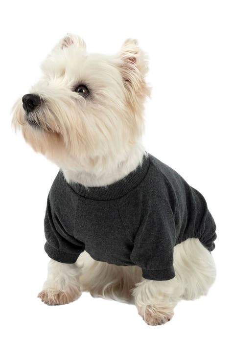 Dog Cotton Solid Matching Family Pajamas