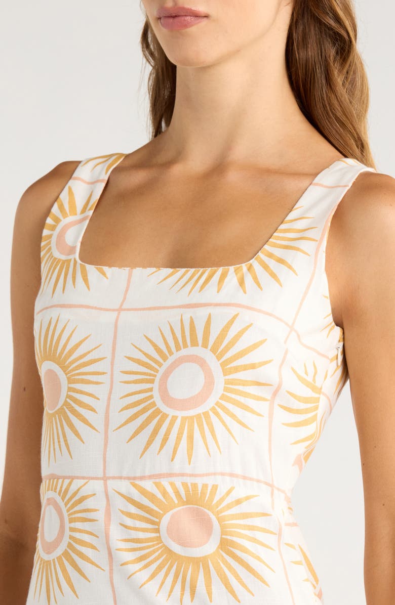 Billabong Sunlit Sky Minidress, Alternate, color, Salt Crystal