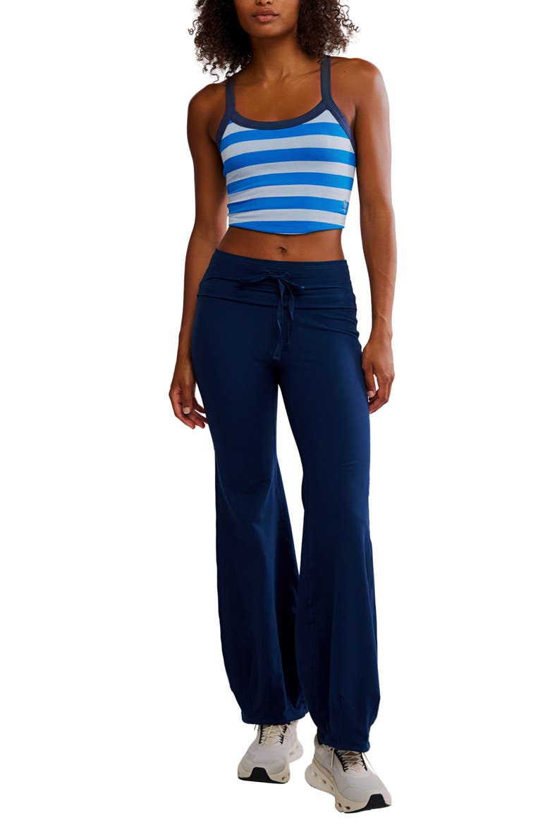 FP Movement Quick Step Drawstring Flare Pants, Alternate, color, MIDNIGHT NAVY