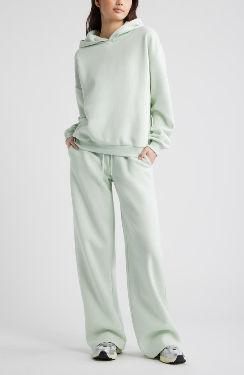 BP. Relaxed Fleece Hoodie, Alternate, color, Green Cloud