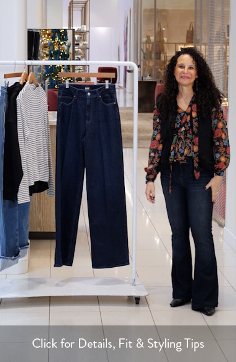 Sasha High Waist Wide Leg Jeans, sales video thumbnail