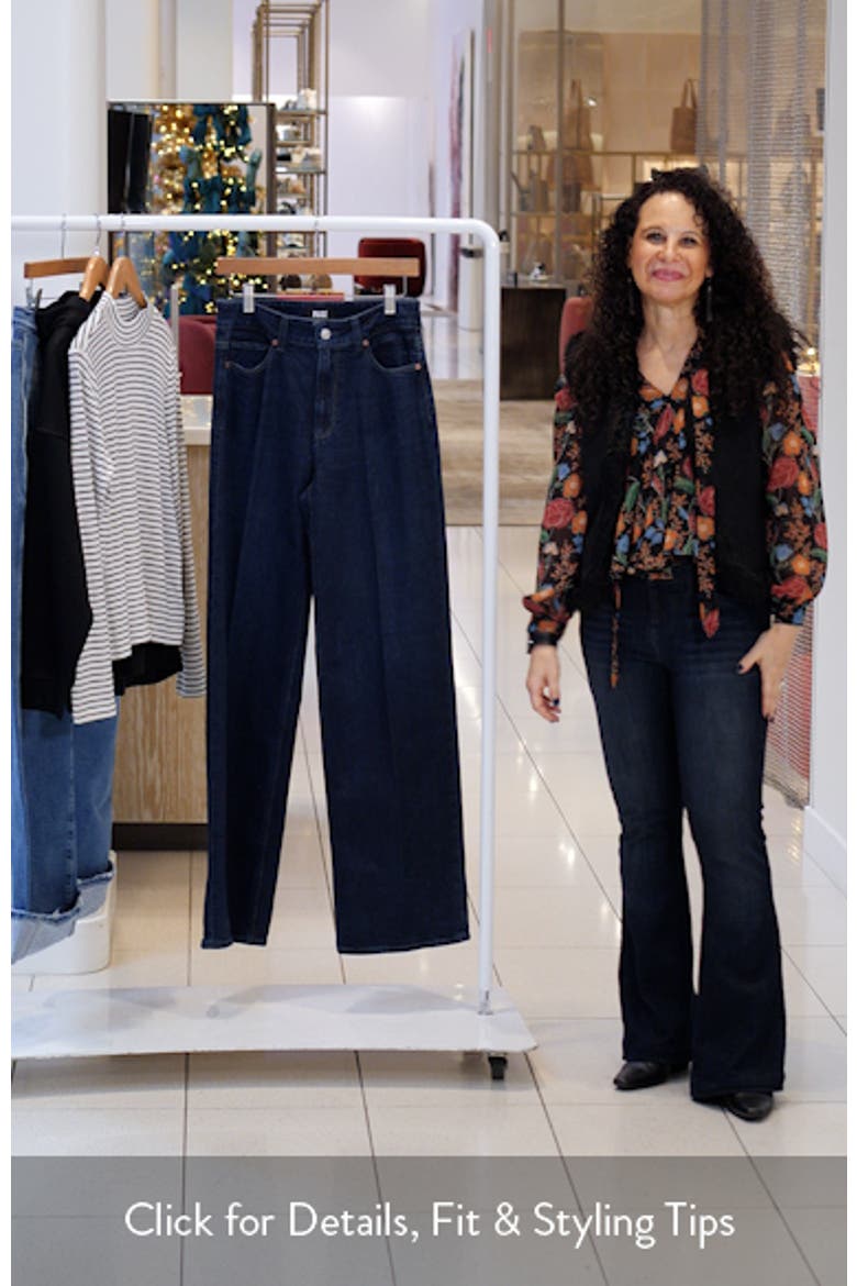 Sasha High Waist Wide Leg Jeans video