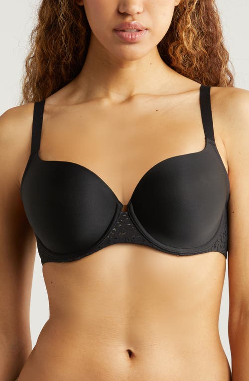 Chantelle Lingerie Norah Sweetheart Underwire T-Shirt Bra in Black at Nordstrom, Size 34D