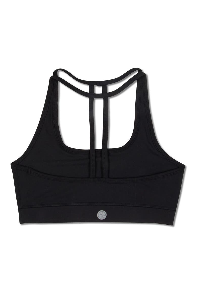 Malana T-Back Sports Bra, Alternate, color, JET BLACK