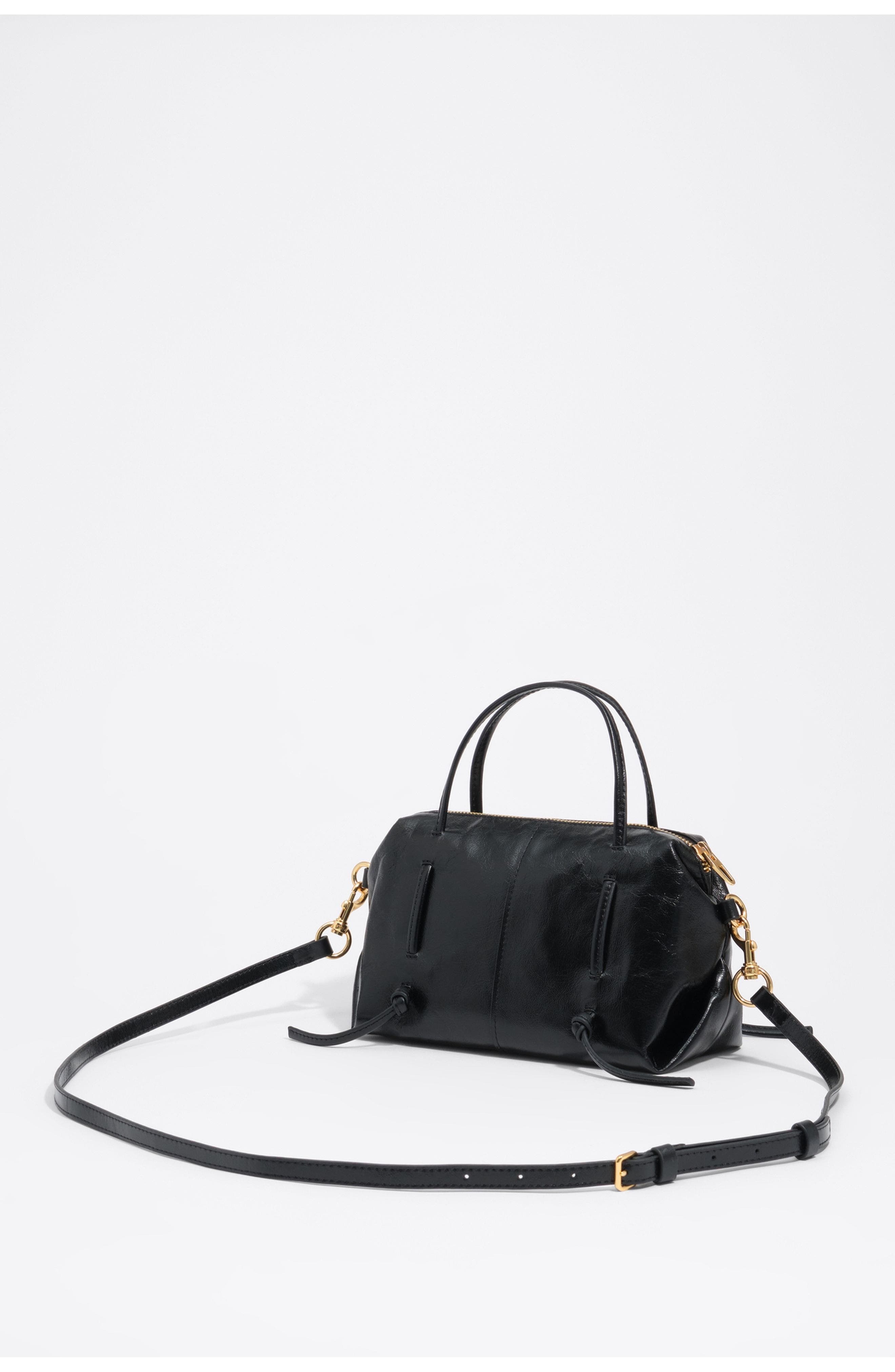 Mini Lolita Leather Bag, Alternate, color, BLACK