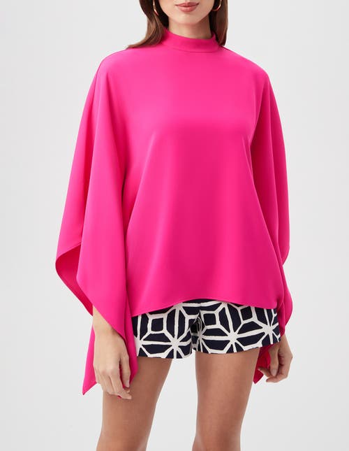 Trina Turk Pristine High-low Sweater In Petal Pink