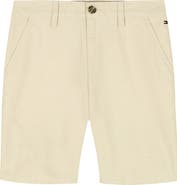 Tommy Hilfiger Kids' Flat Front Oxford Shorts