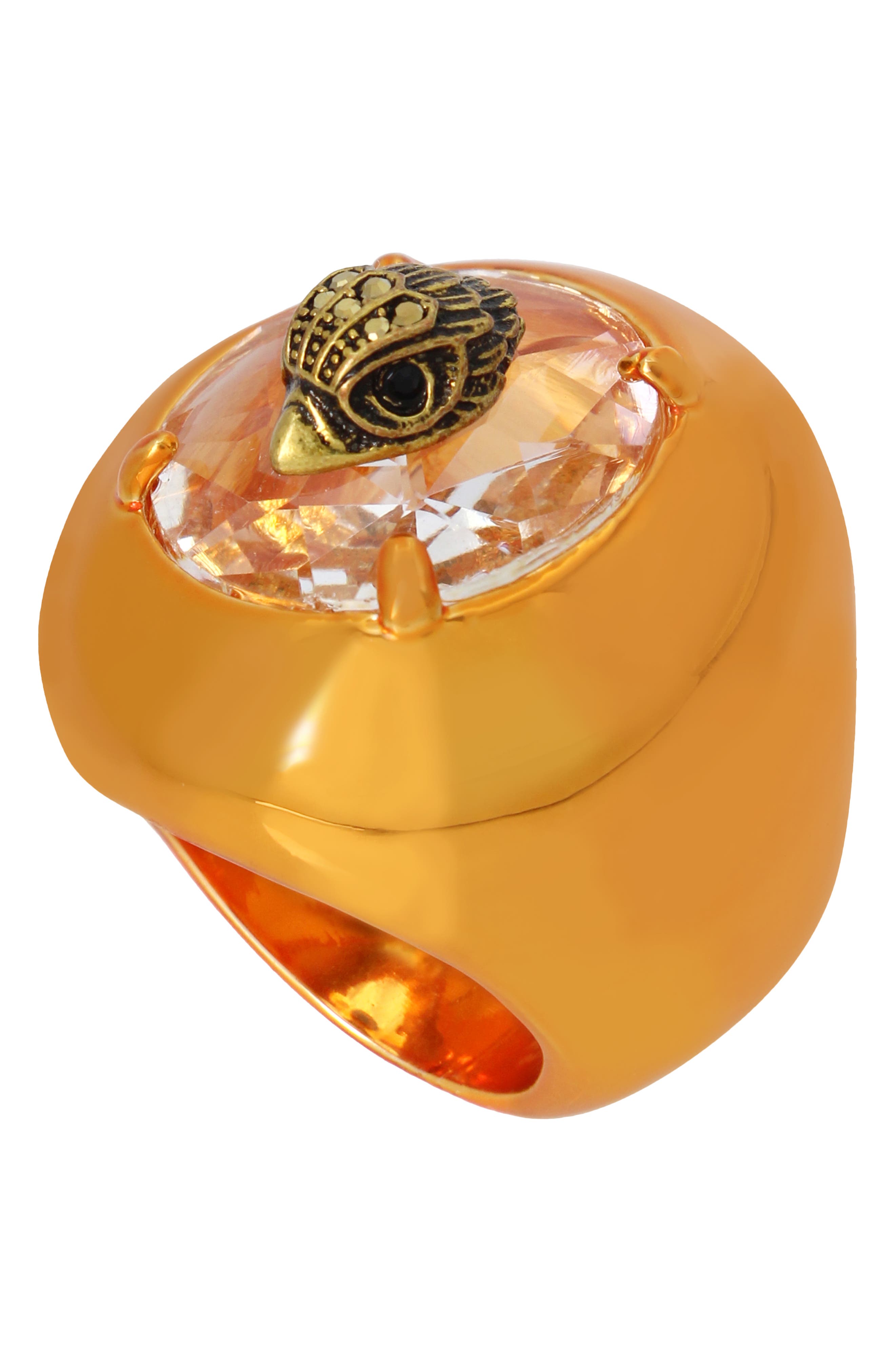Kurt Geiger London Eagle Head Crystal Cocktail Ring (Women) | Nordstromrack