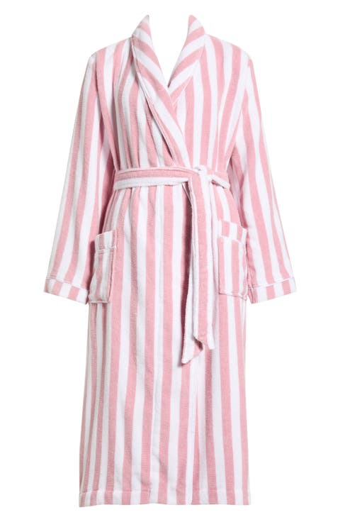 Stripe Hydrocotton Terry Robe