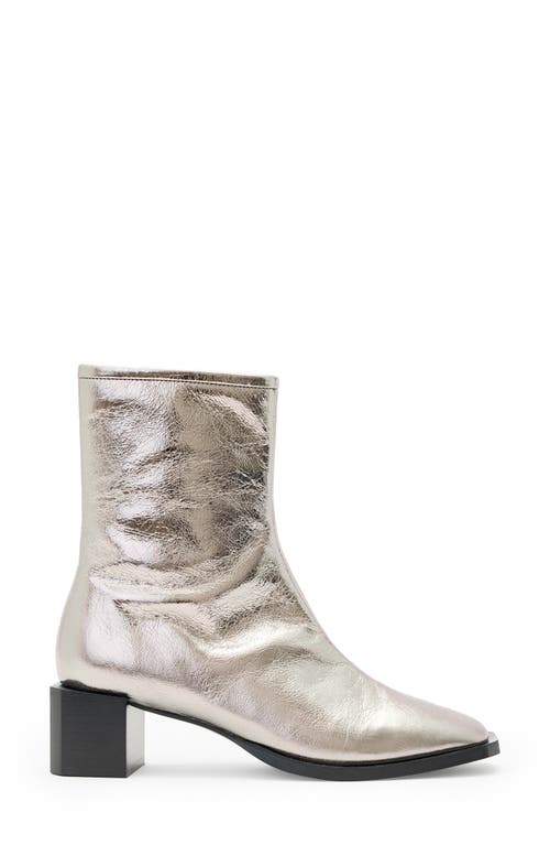 Allsaints Avril Bootie In Metallic