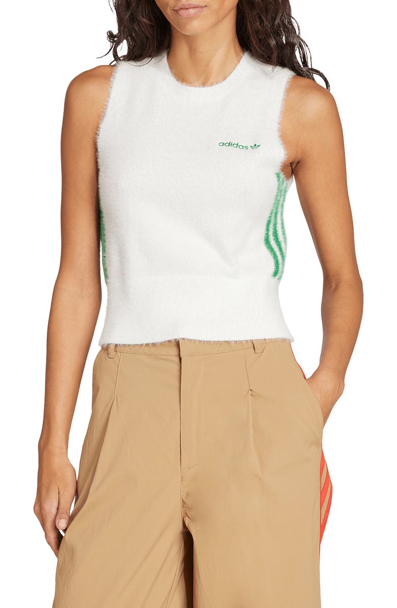 adidas Fluffy Vest, Main, color, 